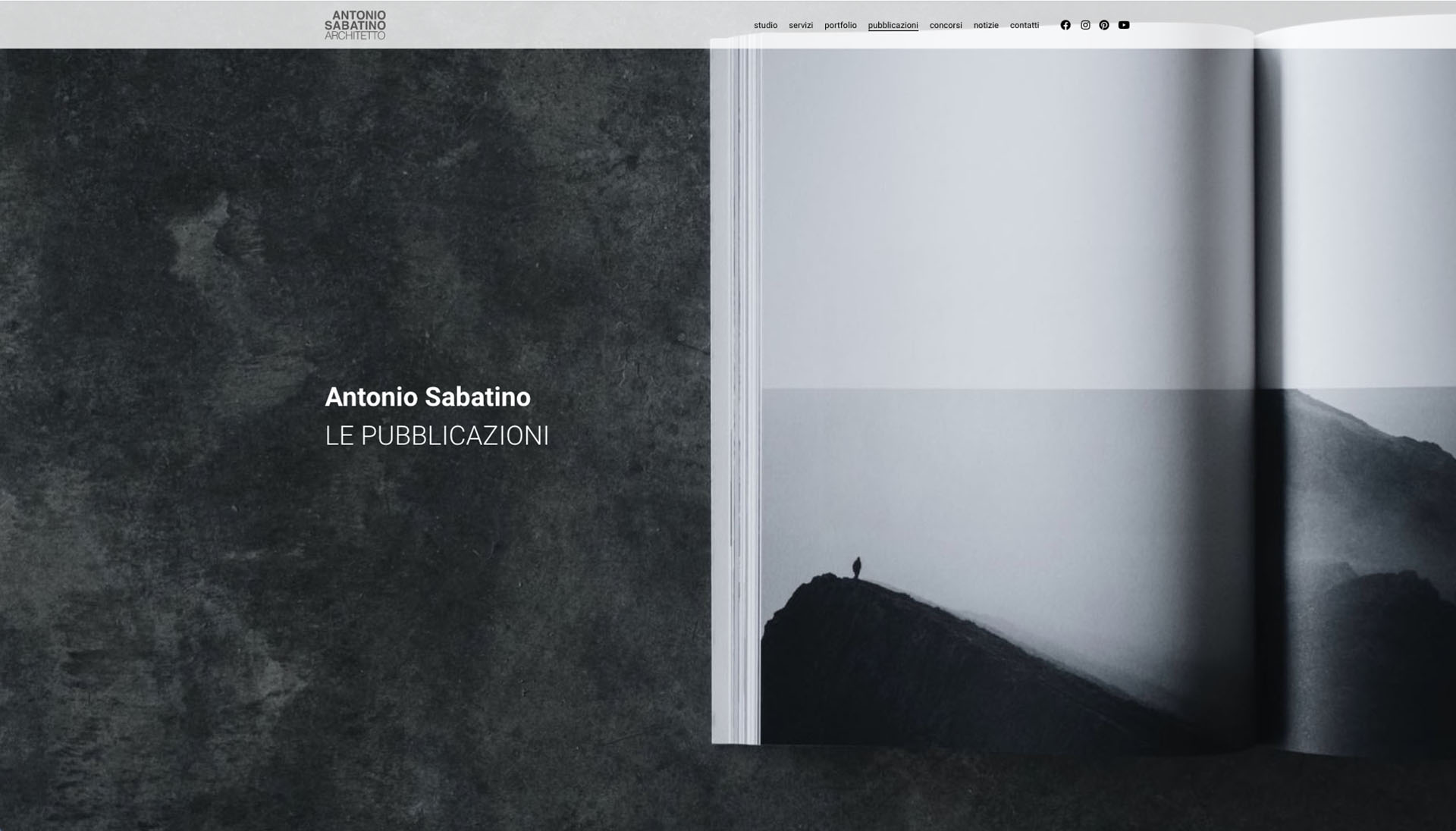 Restyling sito web Architetto Antonio Sabatino